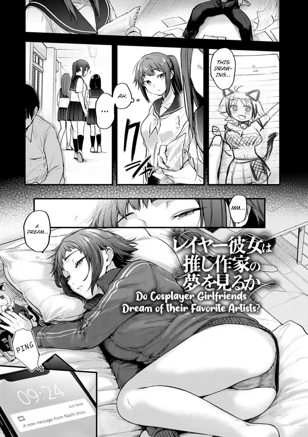 Hentai Manga Comic-Doujin Sakka wa Cosplay Ecchi no Yume o Miru ka?-Chapter 4-1